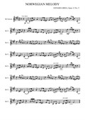 Grieg - Norwegian Melody
